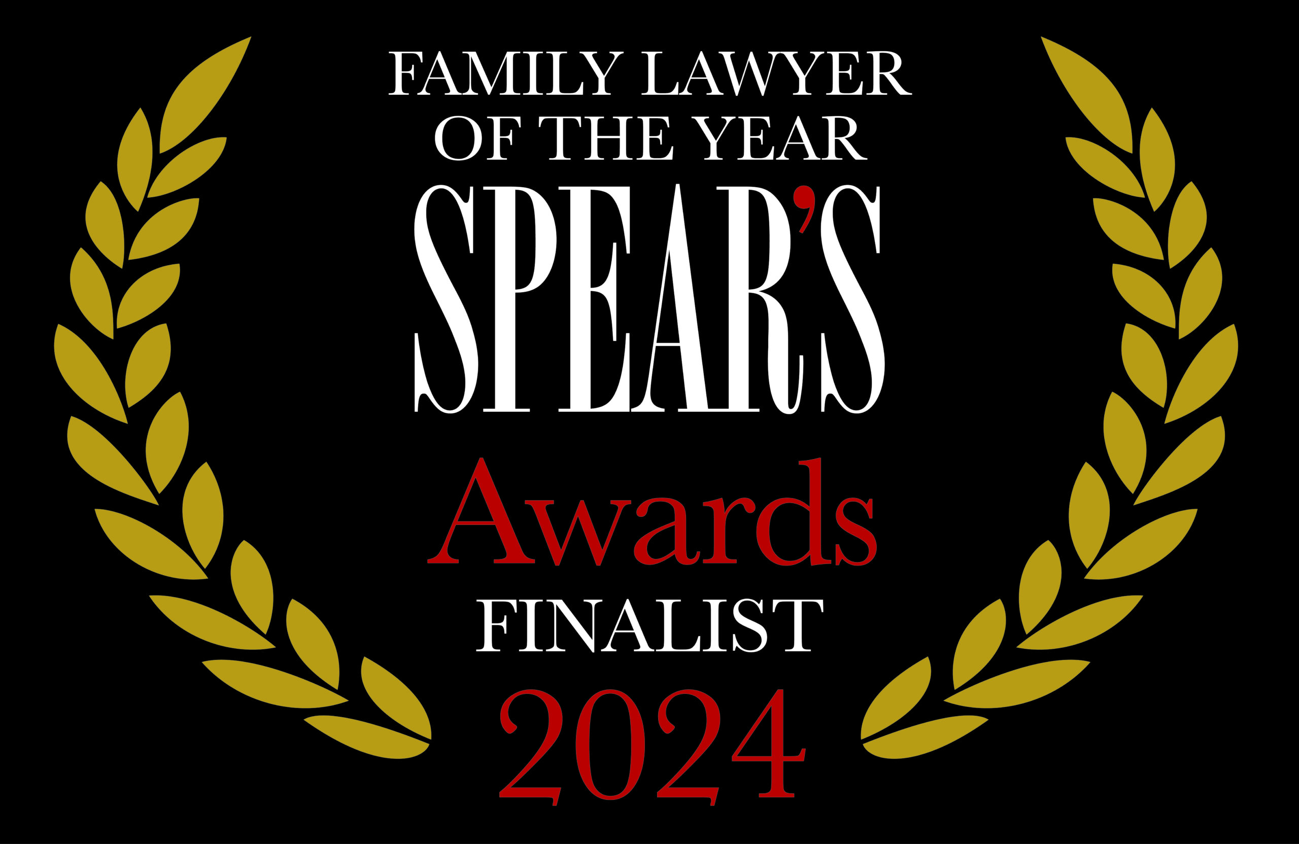 Spear's Awards_Finalist_2024_Family lawyer-blk