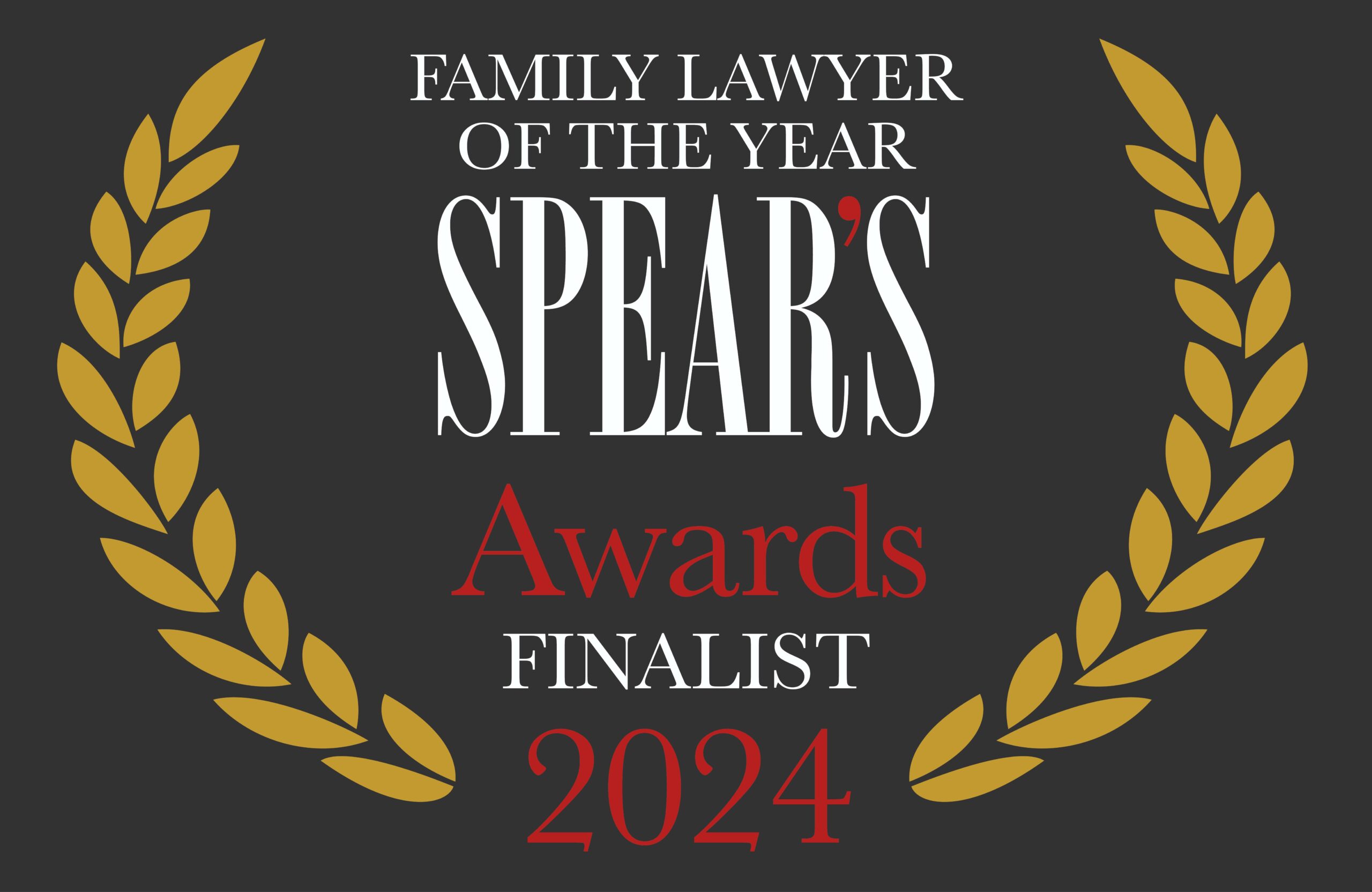 Spear's Awards Finalist 2024 Family lawyer blk