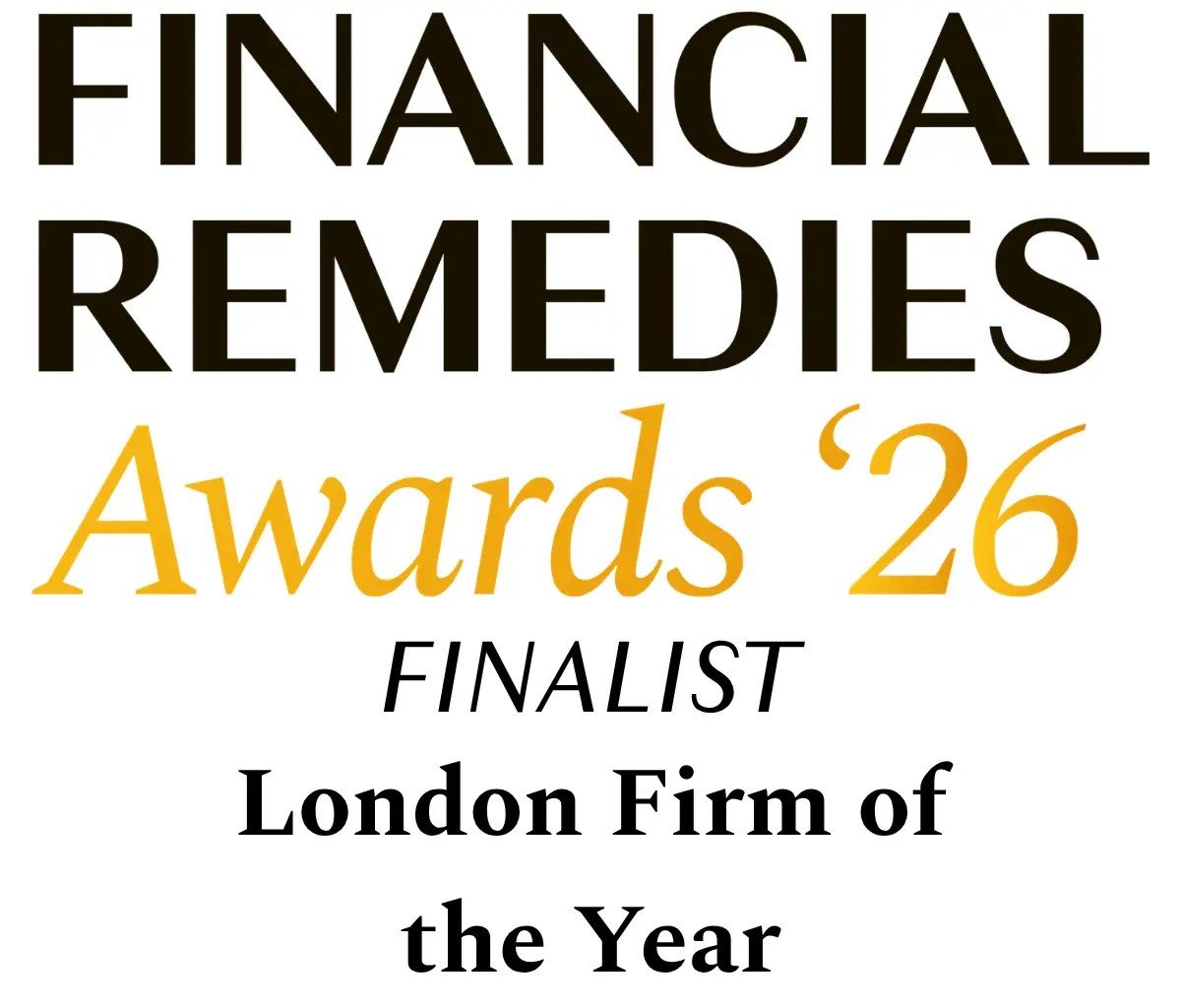 Finalist London Firm Of The Year